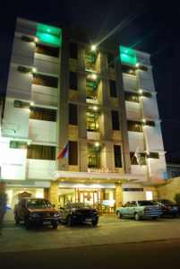 Cebu R Hotel Night time