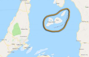 Camotes Island Map